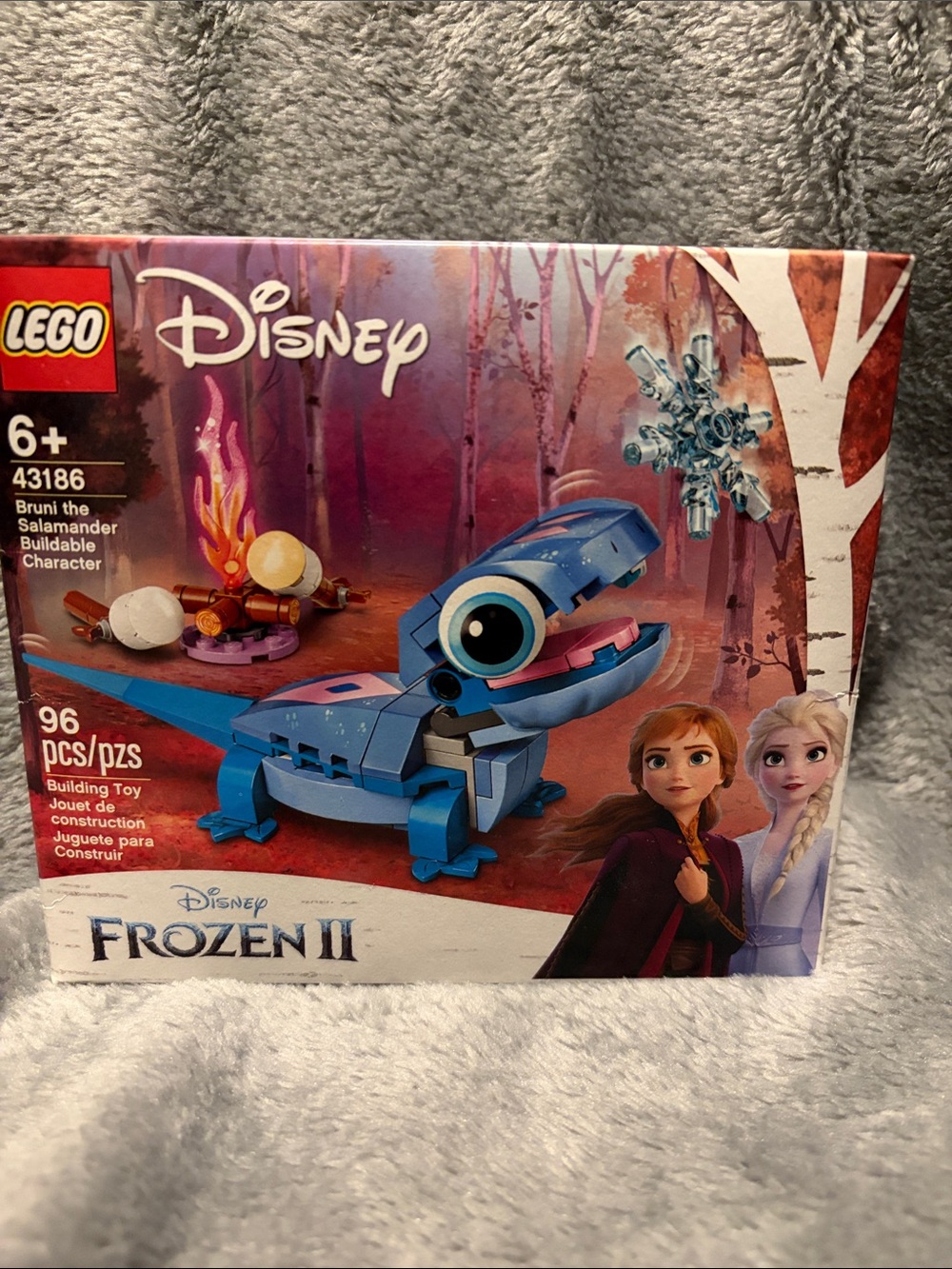Disney Bruni Lego Salamander Toy - Blue